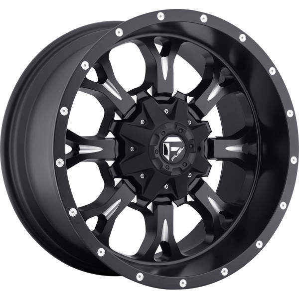 Fuel Krank D517 wheel in matte black finish for your 2008 GMC C5500 4WD