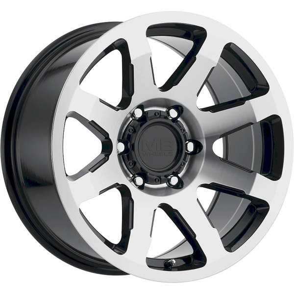 MB Legacy in gloss black finish with machined face for your  Infiniti QX70 