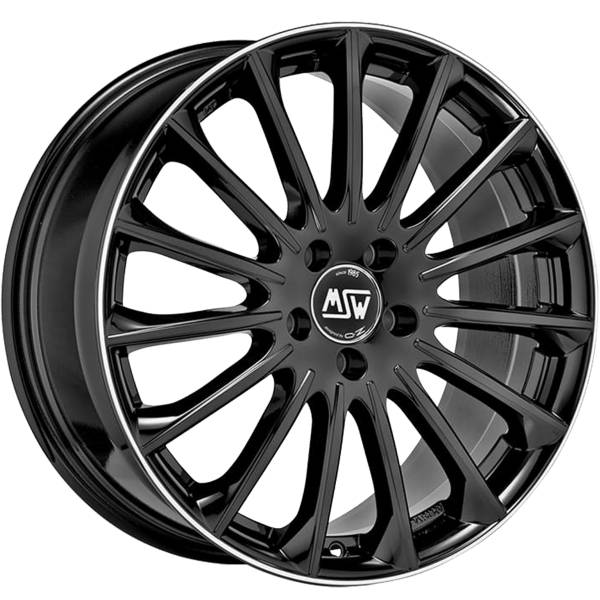 MSW Type 30 in gloss black finish for your  Mercedes Benz GLB250 