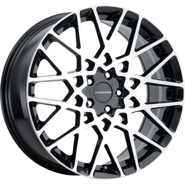 Vision Recoil gloss black finish with machined face for your 2012 Hyundai Tucson GLS AWD