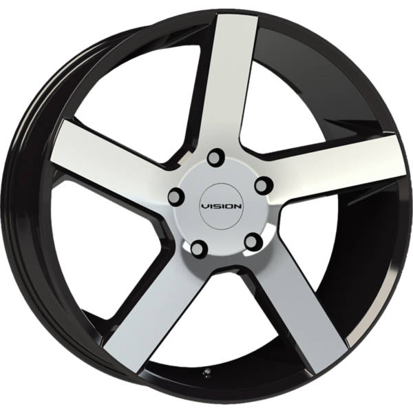 Vision Switchback in gloss black finish with machined face for your 2025 Jeep Grand Wagoneer 4WD