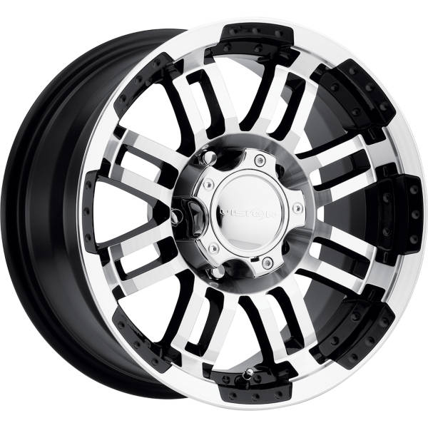 Vision Warrior in black finish with machined face for your 2013 Nissan Armada 